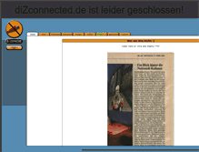 Tablet Screenshot of dizconnected.de